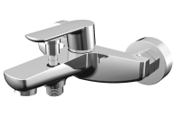 Смеситель для ванны с коротким изливом AZARIO SEVIO, хром (AZ-15950501)
