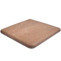 CARTABON STONE BROWN Ступень угловая 33х33х4