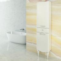 Comforty. Шкаф-колонна "Монако-40" правая белый глянец