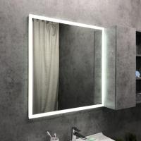 Зеркало Comforty Гиацинт-80 LED-подсветка, бесконтактный сенсор