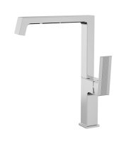 Смеситель для кухонной мойки Azario EXQUISITE керамический картридж, хром (AZ-VSM568340C)