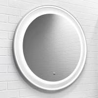 Зеркало для ванной комнаты Comforty Ереван-70 LED-подсветка, бесконтактный сенсор, белый матовый