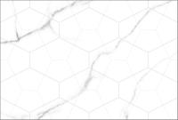 V9VG3205TG Декор кер. Vega GT Бел. 40*27 _геометрия_ 1 \8