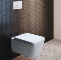 T368601 BLEND CUBE Подвесной унитаз с технологией смыва AquaBlade®, глубокий смыв, с крепежом TT0293963