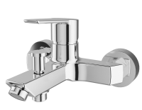 Смеситель AZARIO ENZO для ванны с коротким изливом, хром (AZ-15710501)