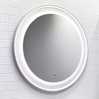 Зеркало для ванной Comforty Ереван-80 LED-подсветка, бесконтактный сенсор, серый шёлк