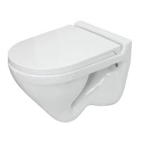 Унитаз подвесной Sanita Luxe Attica 345х495х400 с сидением микролифт (WC.WH/Attica/DM/WHT.G/S1)