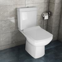 TOURS Унитаз-биде 4/6л. микролифт, 705*405*790 SLIM