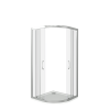 Душ. Ограждение LATTE R-80-C-WE