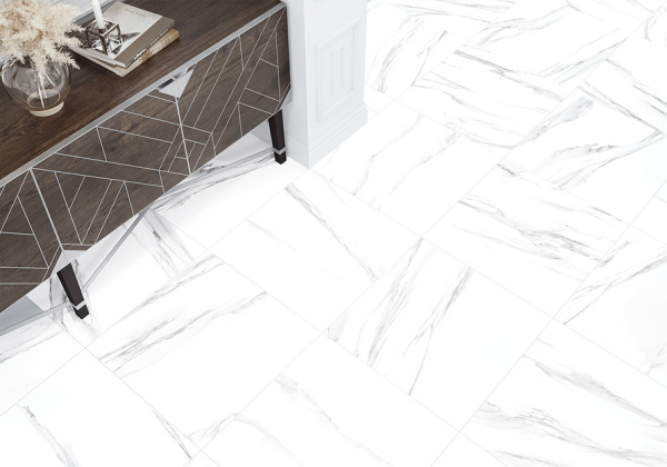 Statuario Silver GP40STA00R Керамогранит матовый 600*600*9,5 (4 шт в уп/43,2 м в пал)