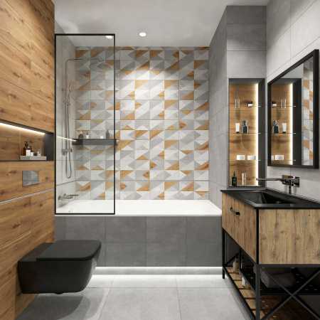 9VI0011M Плитка облиц. Vision Кор. 40*27 _дерево_ 1 \77,76