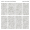 Плитка Omani Bianco 60x120 Polished (2 шт.в уп)