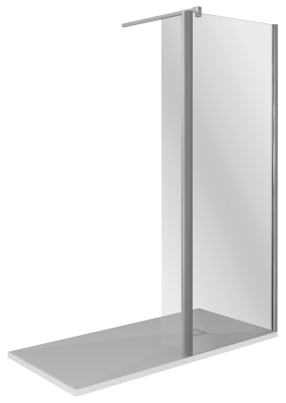Душ. Ограждение WALK IN SP2-100-C-CH