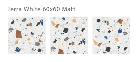 Плитка Terra White 60x60 Matt (4 шт.в уп)