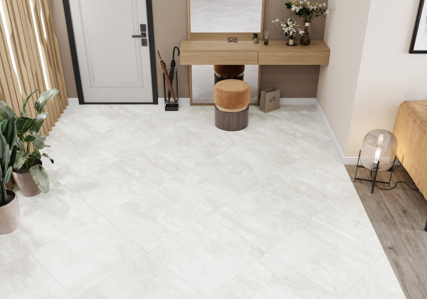 Centro Crema D60218M Керамогранит матовый карвинг 600*600*9,5 (4 шт в уп/43.2  м в пал)