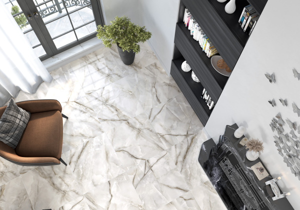 6060ORO15P Onyx Royal Gray Керамогранит полированный 600*600*8 (4 шт в уп/54.72  м в пал)
