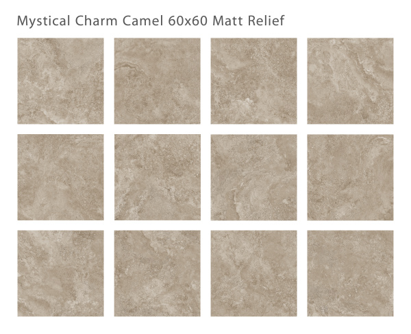 Плитка Mystical Charm Camel Relief Matt 60x60 (4 шт.в уп)