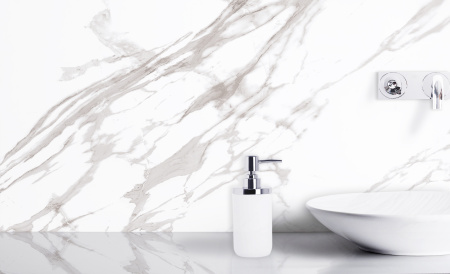 Плитка Remix Statuario 60x120 Polished (2 шт.в уп) холодный тон прожилок