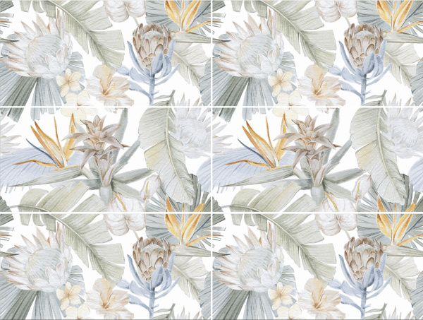 Плитка Elite Malibu Decor A+B 60x120 Matt 2 шт в комплекте (1 уп=1,44 М2)