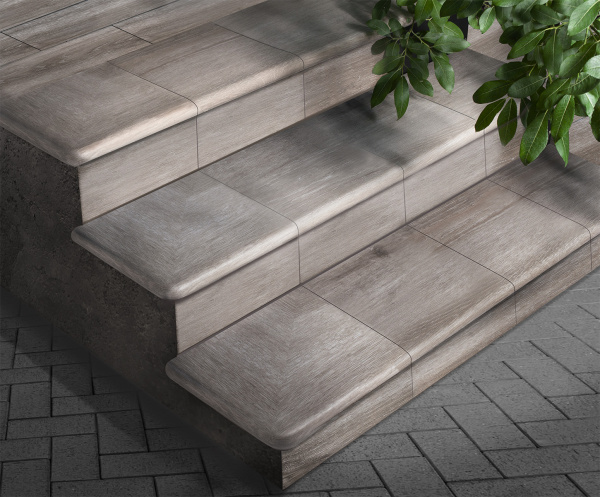 CARTABON FOREST ARGENT Ступень угловая 33Х33Х4