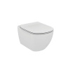 T007901 TESI AquaBlade® Подвесной унитаз,  без сиденья и крышки,с крепежом (для полностью скрытого монтажа)