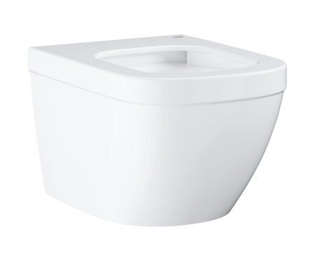 39206000 Euro Ceramic Унитаз подвесной безободковый, компактный, 490 x 374 мм (126309 - 16 шт.)
