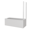 Шторка для ванны SCREEN SP-80-G-CH