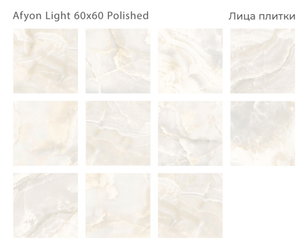 Плитка Afyon Light 60x60 Polished (4 шт.в уп)