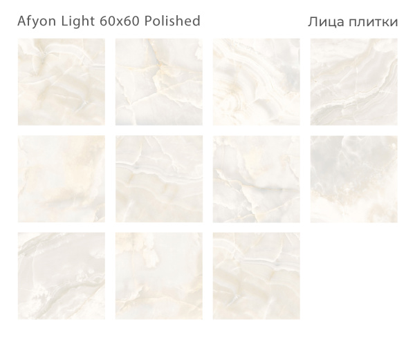 Плитка Afyon Light 60x60 Polished (4 шт.в уп)