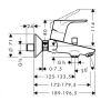 Смеситель для ванны Hansgrohe 31940000 Focus, однорычажный, ВМ, 1/2