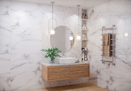 Плитка Majestic White 60x120 Polished (2 шт.в уп)