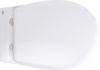 39351000 Bau Ceramic Унитаз подвесной, безободковый с сиденьем микролифт, белый