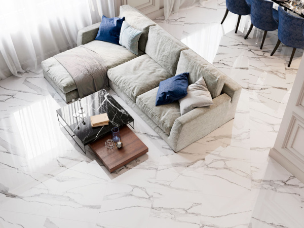 Плитка Milos Statuario 60x60 Polished (4 шт.в уп)