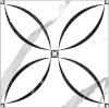 Prima Palace Calacatta GP6PRP00 Керамогранит матовый 410*410*8 (11 шт в уп/74 м в пал)