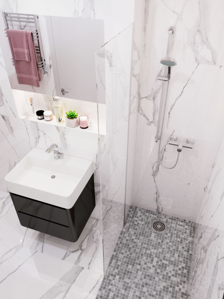 Плитка Milos Statuario 60x60 Polished (4 шт.в уп)