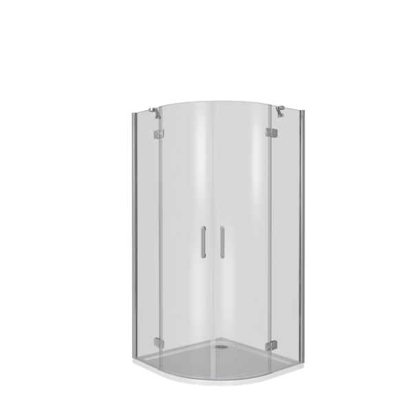 Душ.Ограждение SATURN R-90-C-CH