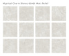 Плитка Mystical Charm Bianco Relief Matt 60x60 (4 шт.в уп)