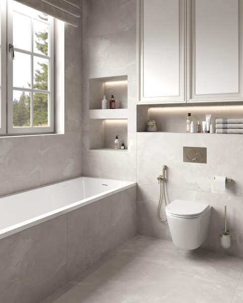 Плитка Onyx Elegant Bianco Satin 60x120 (2 шт.в уп)
