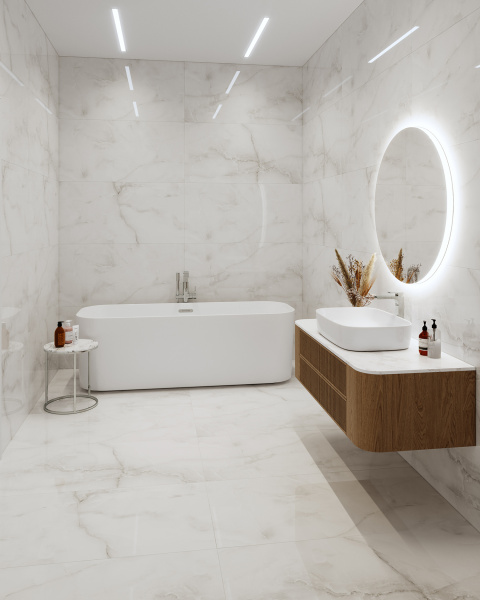 Плитка Antisky Grey light 60x120 Polished (2 шт.в уп)