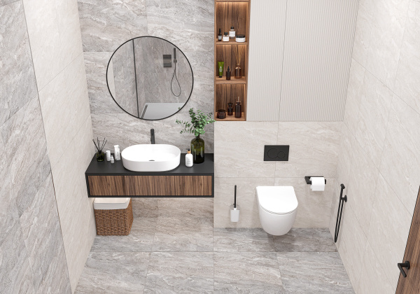 GFU04SDT40R керамогранит матовый Sandstone 600*600*9 (5 шт в уп/54 м в пал)
