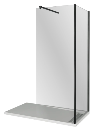 Душ. Ограждение WALK IN SP+P-100-C-В