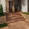 CARTABON STONE BROWN Ступень угловая 33х33х4