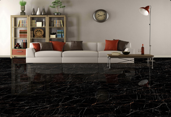 Плитка Molten Black 60x120 High Gloss (2 шт.в уп)