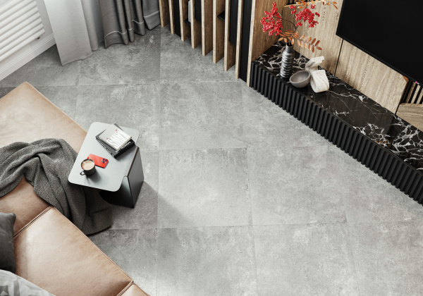 Walter Graphite D60213M Керамогранит матовый карвинг 600*600*9,5 (4 шт в уп/43.2  м в пал)