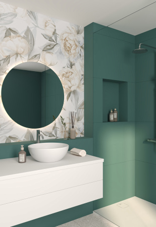 Плитка Elite Peonies Decor A+B 60x120 Matt 2 шт в комплекте (1 уп=1,44 М2)