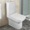 ARLES Напольный унитаз 650*370*820  c крышкой микролифт