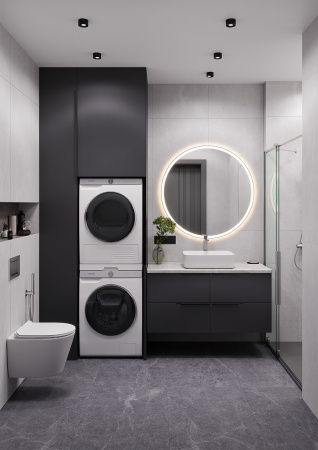 Плитка Alpine Nero Matt 60x120 (3 шт.в уп)